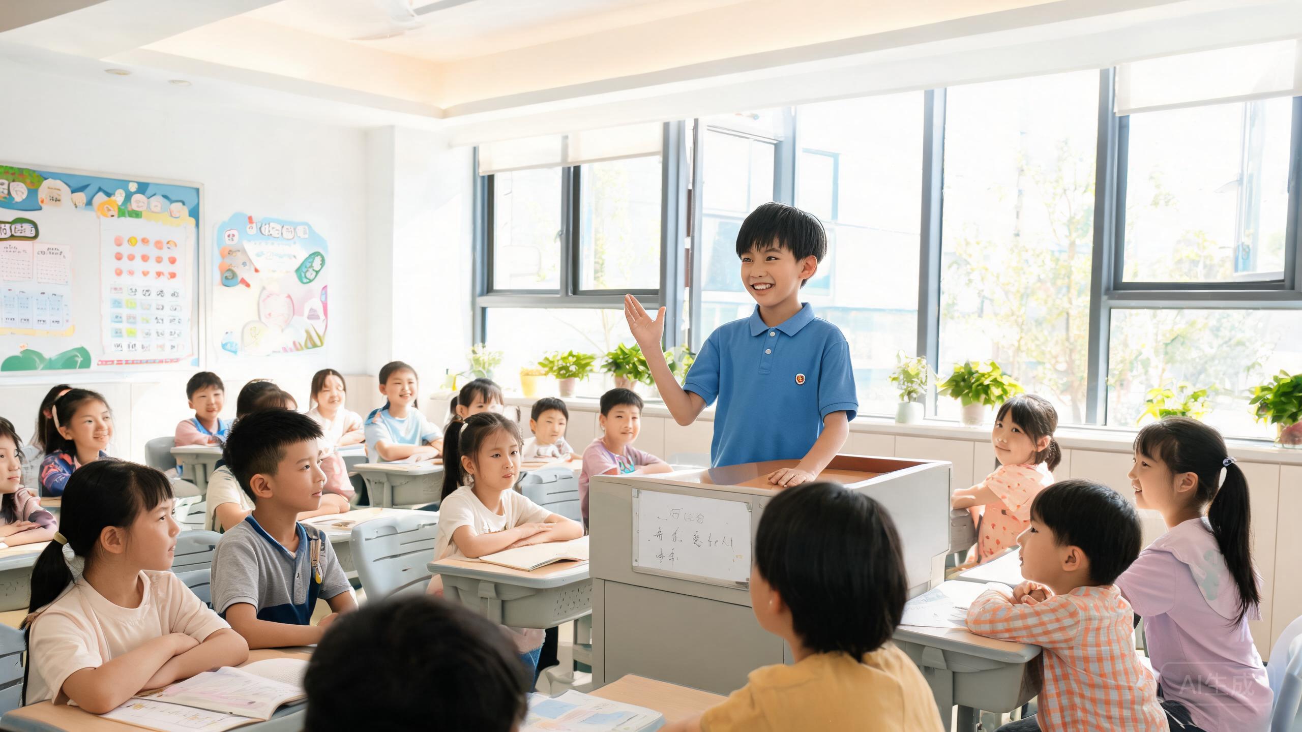 孩子在课程活动中学习